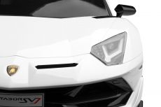 Електромобіль Caretero (Toyz) Lamborghini Aventador SVJ White